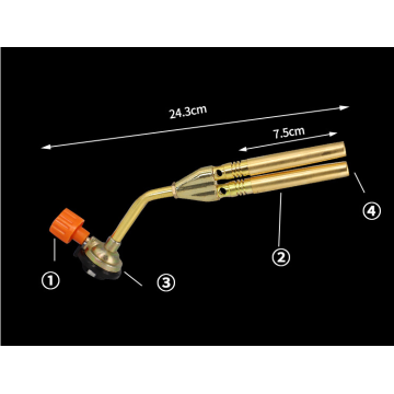 Gas Torch Gun Copper Ignition Roast Flamethrower Blowtorch